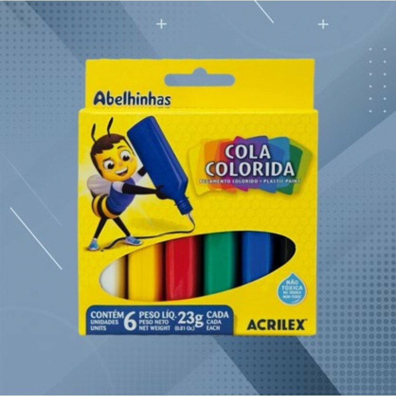 COLA COLORIDA 6 CORES