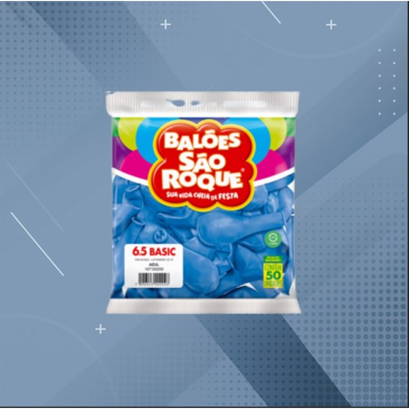 PACOTE DE BEXIGA BALÃO LISO 9 POLEGADAS COM 50 UNIDADES