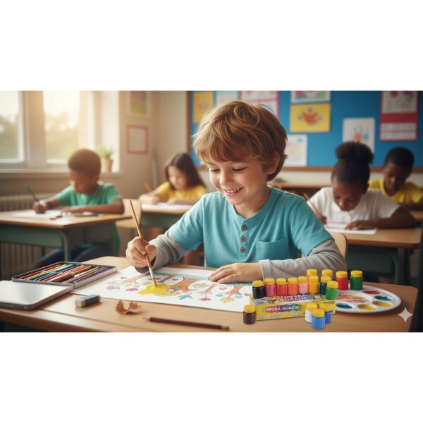 TINTA GUACHE 12 CORES 15ML