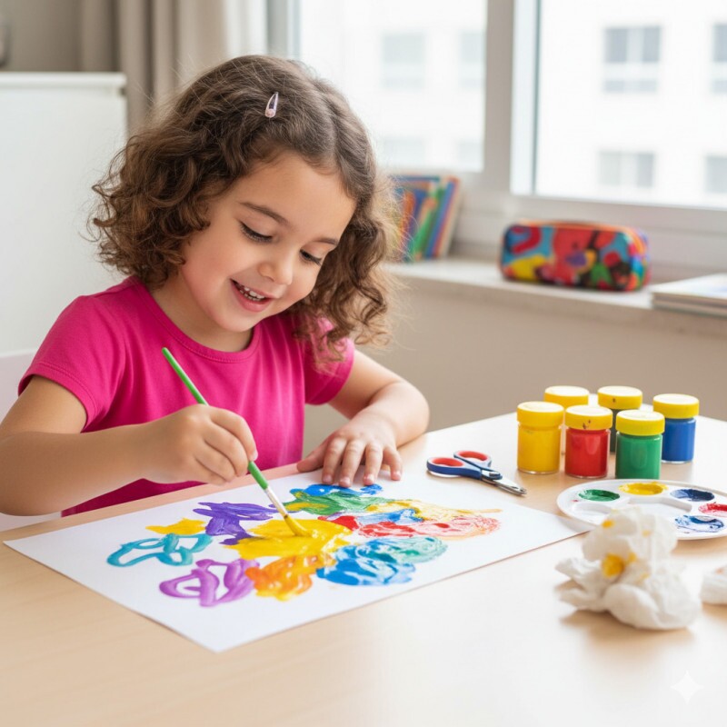 TINTA GUACHE  6 CORES 15ML