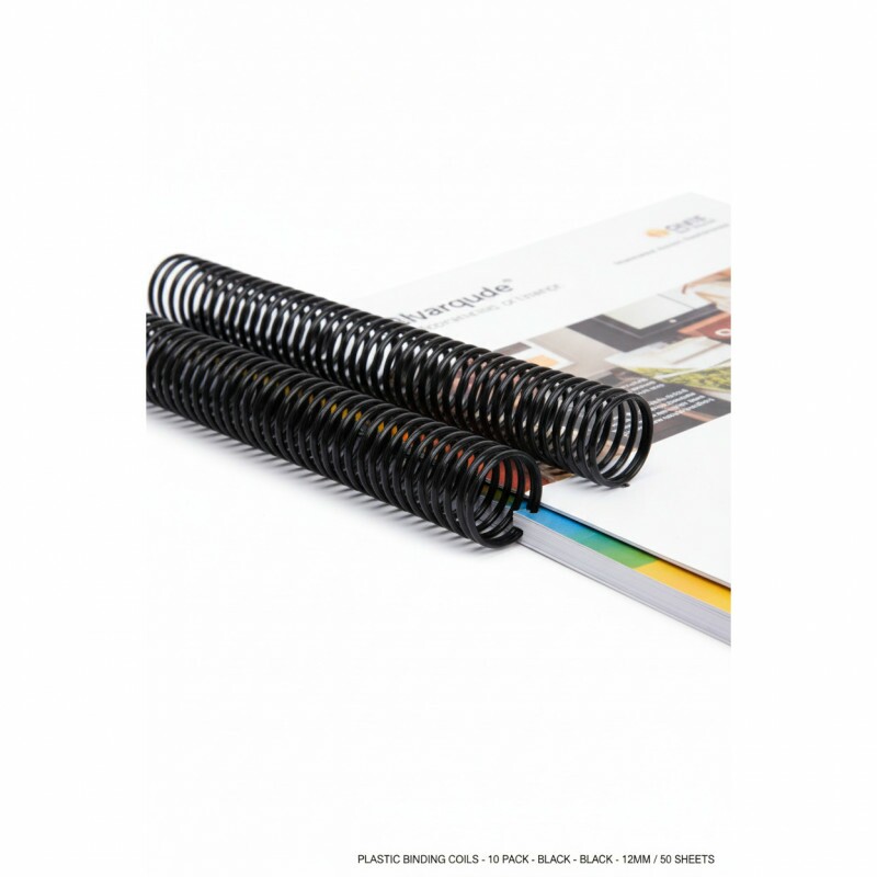 ESPIRAL PARA ENCADERNAÇÃO 20 MM PRETO PARA 120 FOLHAS