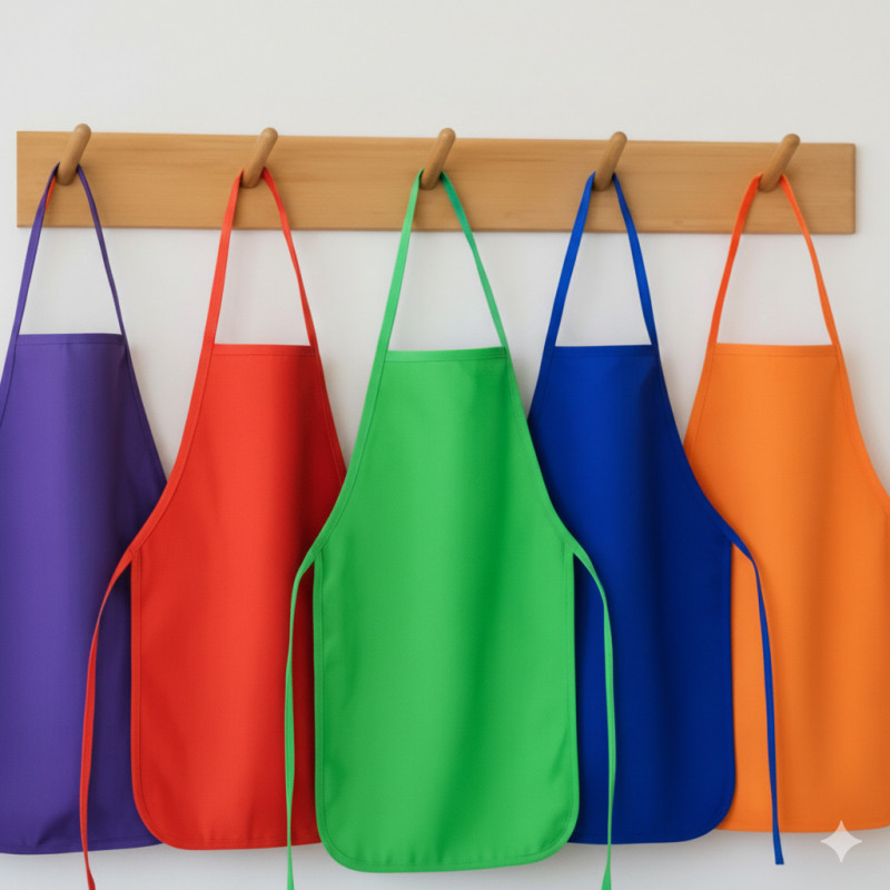 AVENTAL ESCOLAR PARA ARTES