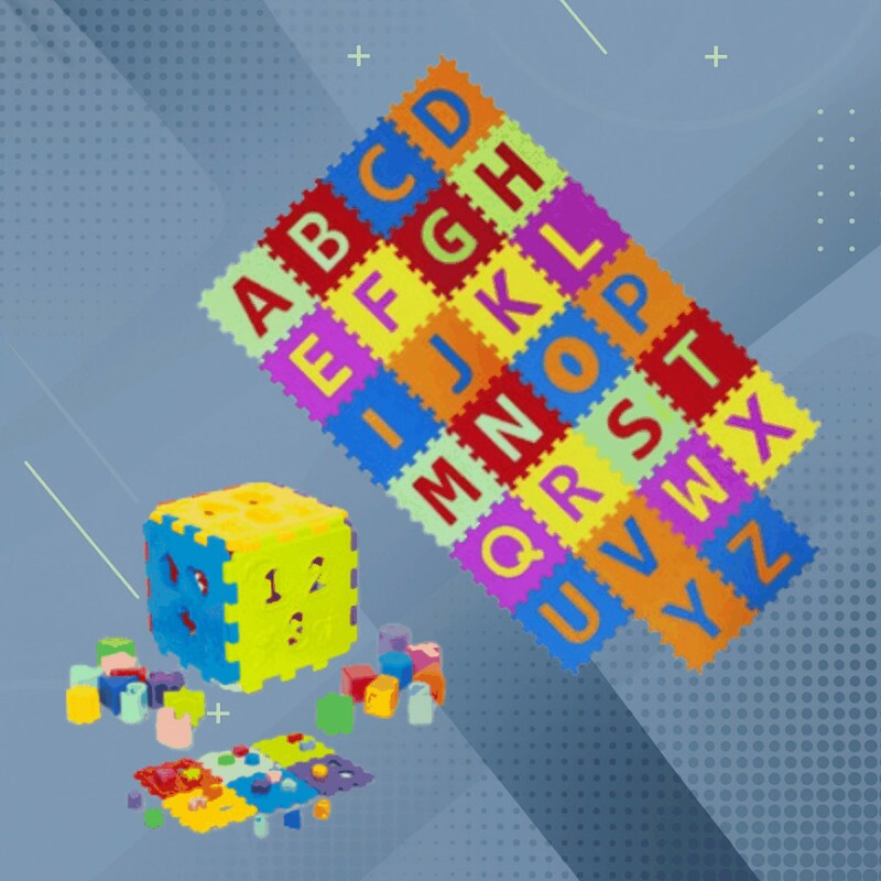 BRINQUEDOS PEDAGÓGICO EM EVA VOLTADO PARA ALFABETIZAÇÃO (LETRAS, NUMEROS E SÍLABAS)