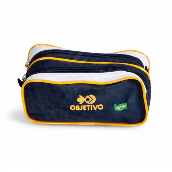 ESTOJO OBJETIVO COM 2 DIVISÓRIAS ( OBJETIVO )