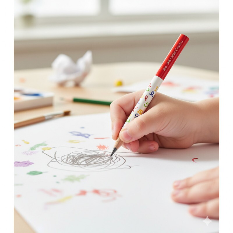 Lápis jumbo triangular Nº2 PRETO