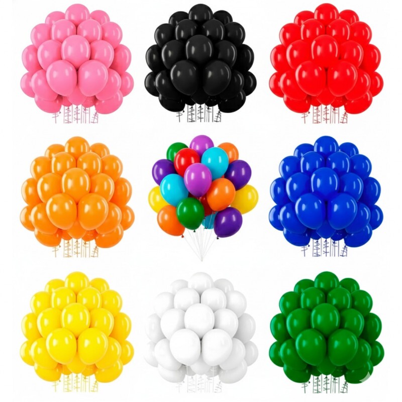 PACOTE BEXIGA OU BALÃO LISO 9