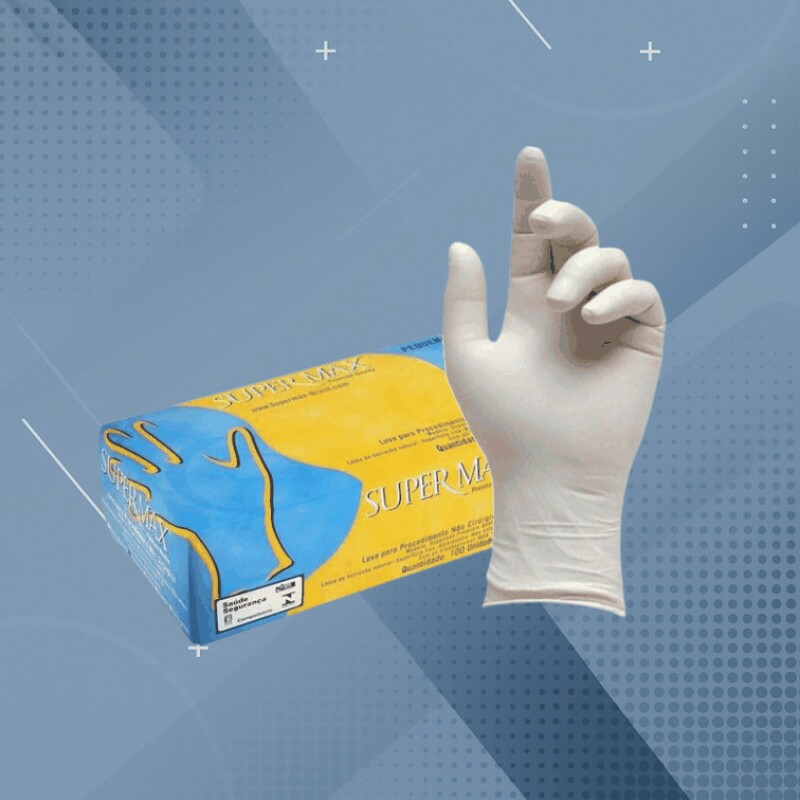 CAIXA DE LUVAS DESCARTÁVEIS PARA AS AULAS DE LABORATÓRIO