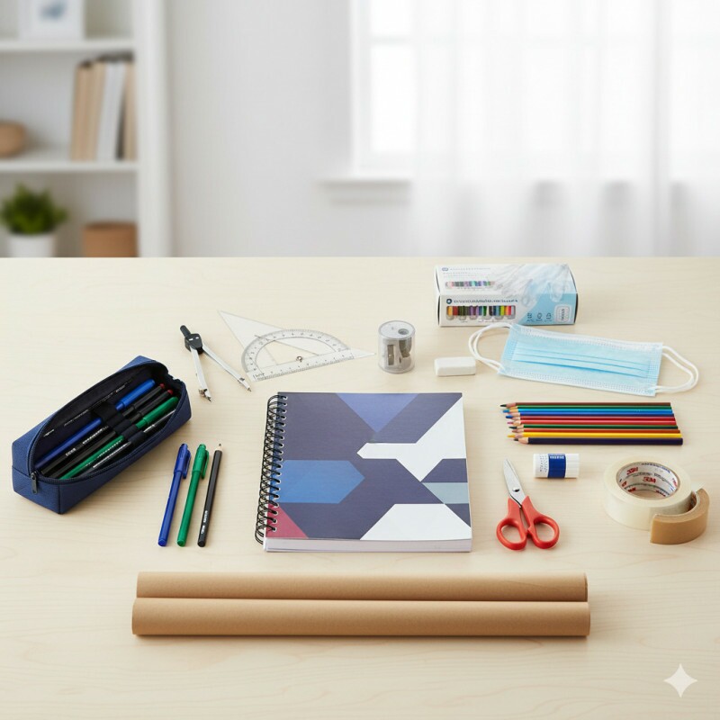 2026 KIT PAPELARIA 6° ANO AO ENSINO MÉDIO