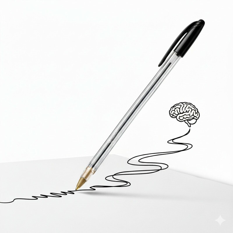 CANETA ESFEROGRÁFICA PRETA CANETA ESFEROGRÁFICA PRETA