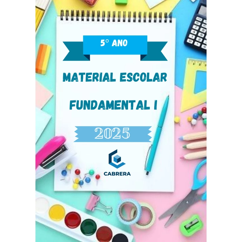 2025 KIT PAPELARIA 5º ANO