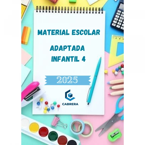2025 KIT PAPELARIA ADAPTADA INFANTIL 4